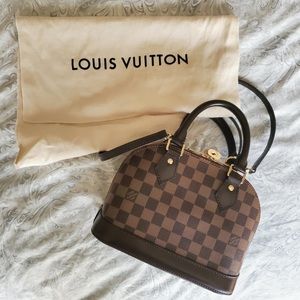 Louis Vuitton Alma BB (comes with two straps)